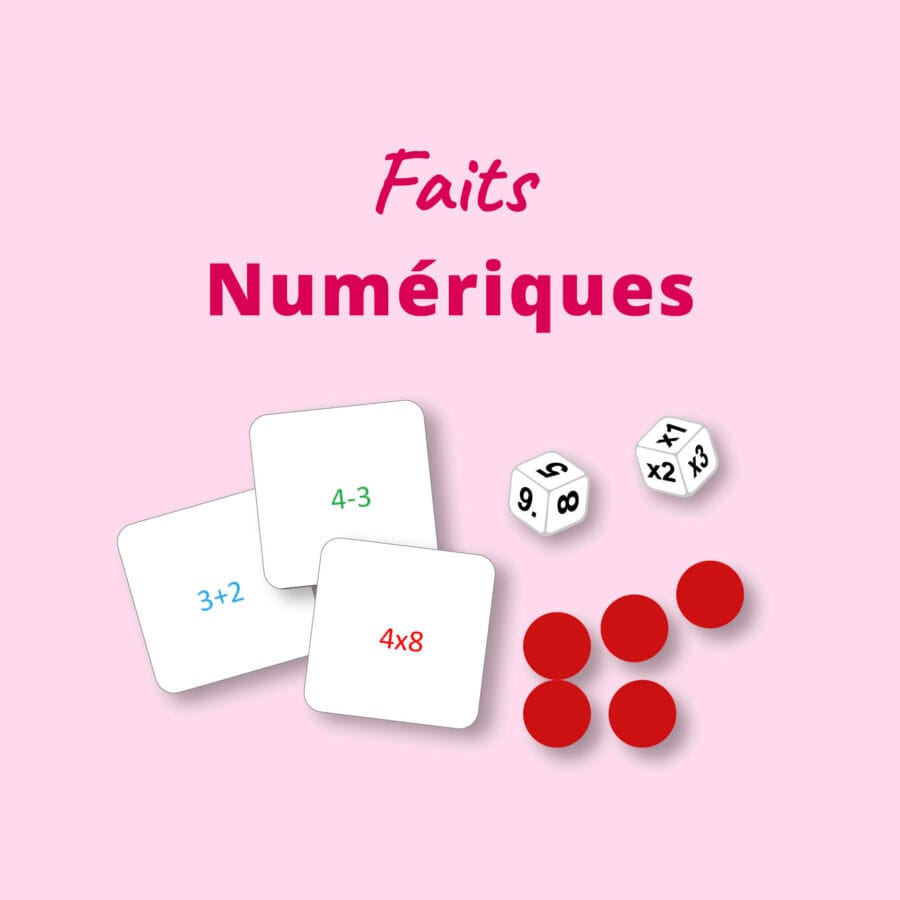 Rééducation Faits numériques - matériel orthophoniste