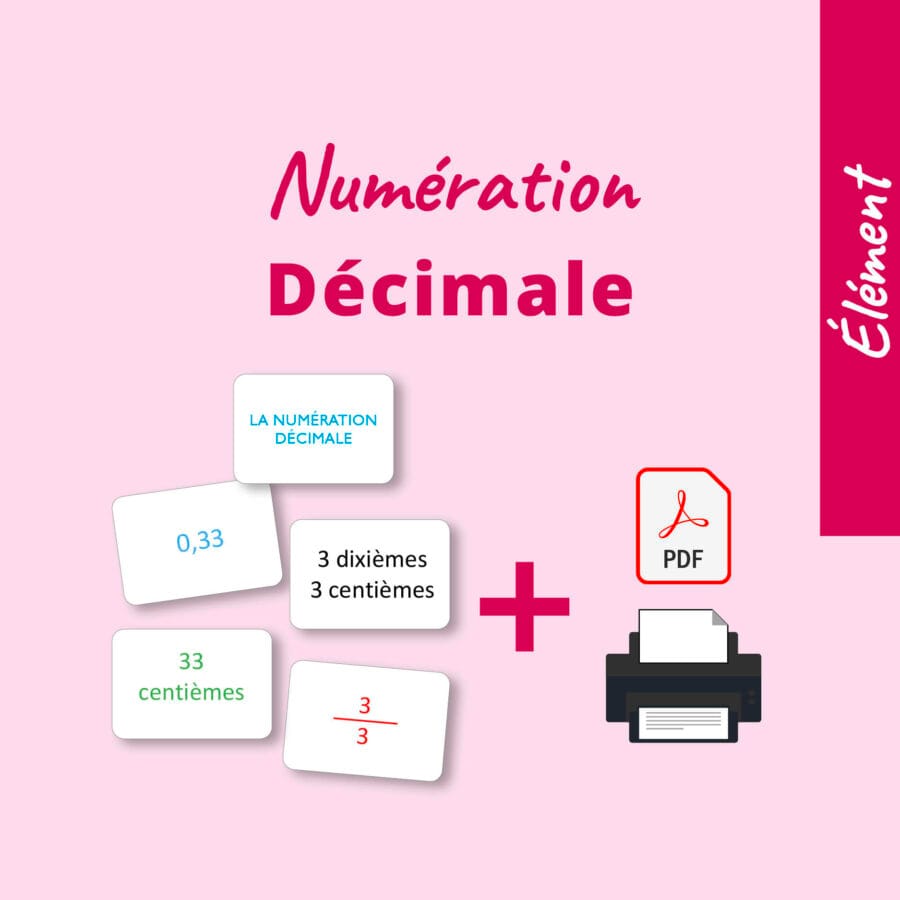 Rééducation numération décimale - matériel orthophoniste