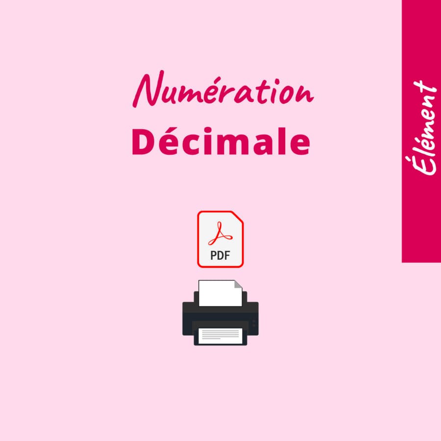 Rééducation numération décimale - matériel orthophoniste
