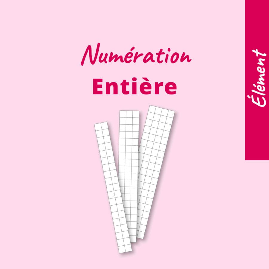 Rééducation numération entière - matériel orthophoniste